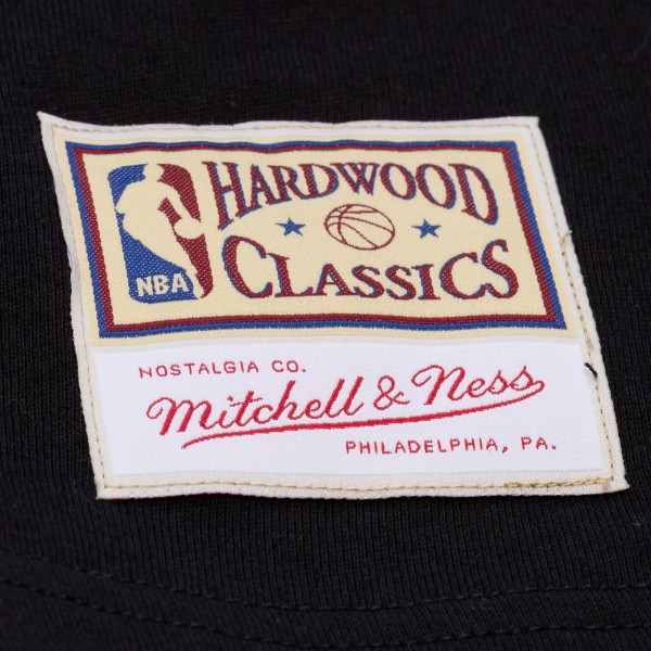 Cleveland Cavaliers Mitchell & Ness Black Hardwood Classics Nights Playmaker T-Shirt