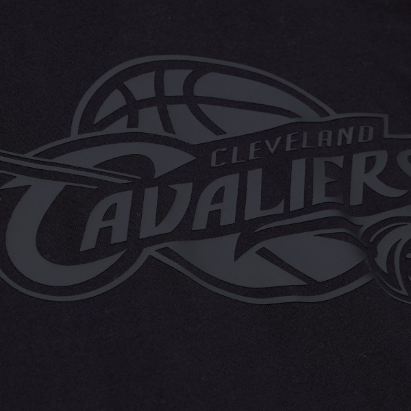 Cleveland Cavaliers Mitchell & Ness Black Hardwood Classics Nights Playmaker T-Shirt