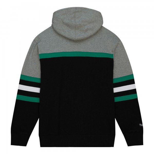 Boston Celtics Mitchell & Ness Black/Gray Head Coach Hoodie
