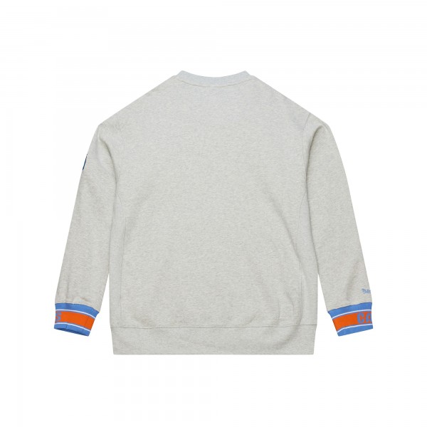 Cleveland Cavaliers Mitchell & Ness Heather Gray Team Celebration Sweatshirt