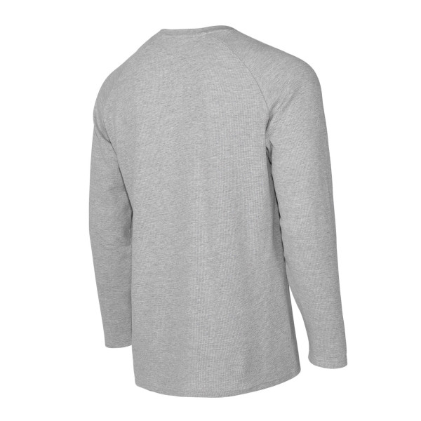 Футболка New York Knicks Concepts Sport Gray Hawthorn Thermal Knit Long Sleeve Henley