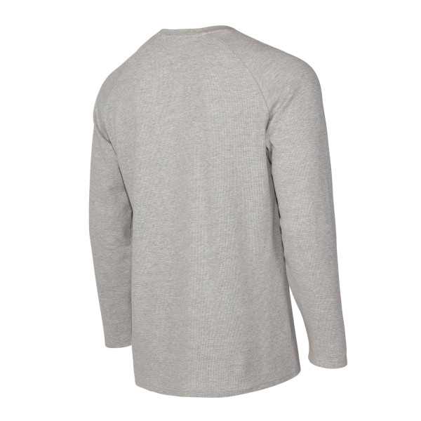 Футболка Golden State Warriors Concepts Sport Gray Hawthorn Thermal Knit Long Sleeve Henley