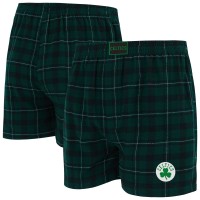 Boston Celtics Concepts Sport Kelly Green/Black Hawthorn Flannel Boxer