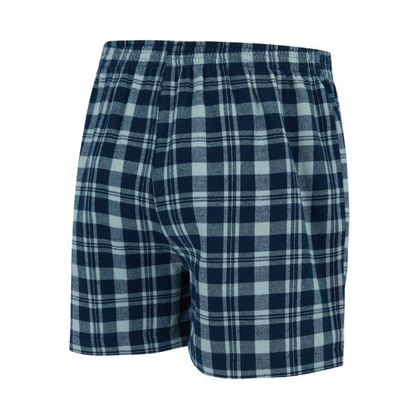 Oklahoma City Thunder Concepts Sport Navy/Gray Hawthorn Flannel Boxer