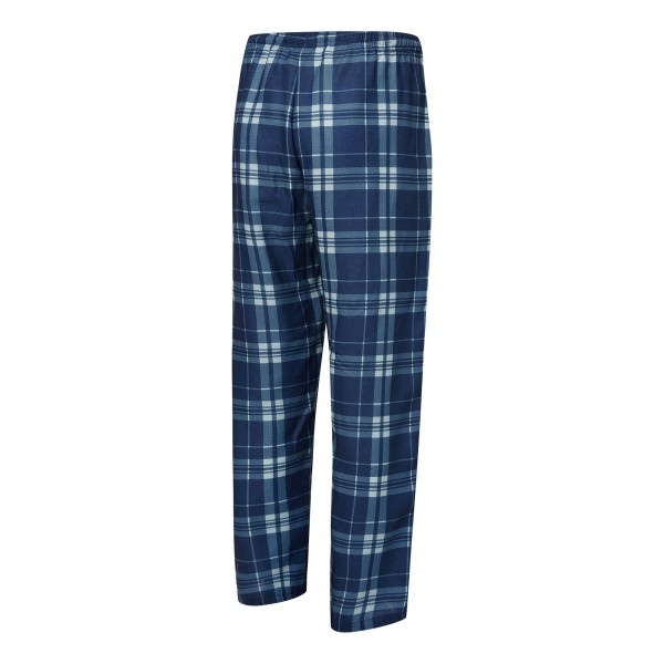 Футболка с длинным рукавом и штаны Oklahoma City Thunder Concepts Sport Navy/Heather Gray Regulate