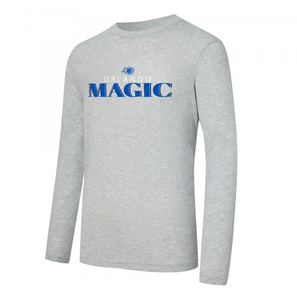 Футболка с длинным рукавом и штаны Orlando Magic Concepts Sport Royal/Heather Gray Regulate