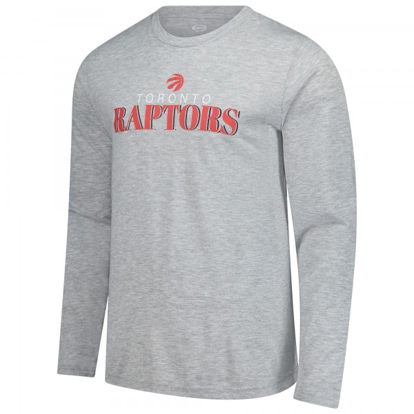 Toronto Raptors Concepts Sport Red Regulate Long Sleeve T-Shirt & Plaid Pant Set