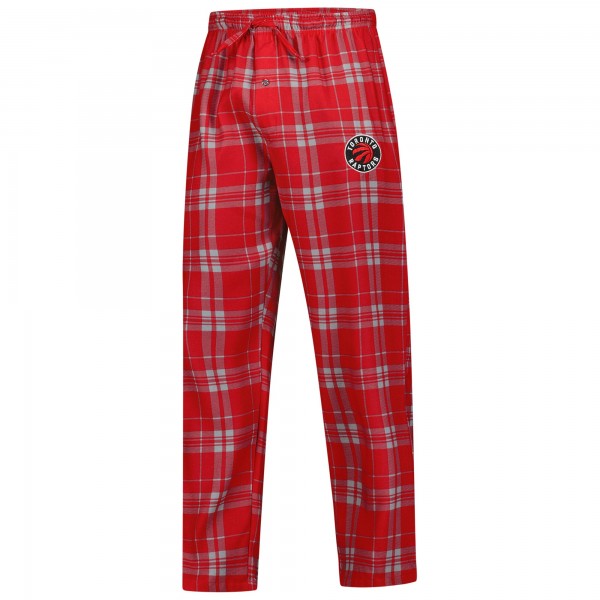 Toronto Raptors Concepts Sport Red Regulate Long Sleeve T-Shirt & Plaid Pant Set