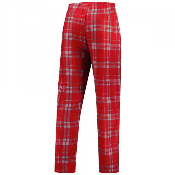 Toronto Raptors Concepts Sport Red Regulate Long Sleeve T-Shirt & Plaid Pant Set