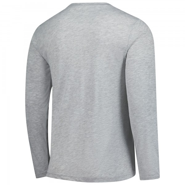 Indiana Pacers Concepts Sport Navy Regulate Long Sleeve T-Shirt & Plaid Pant Set