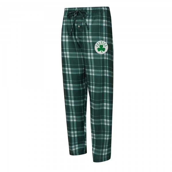 Boston Celtics Concepts Sport Green Regulate Long Sleeve T-Shirt & Plaid Pant Set