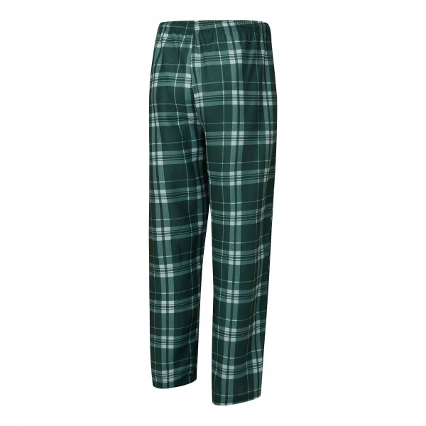 Boston Celtics Concepts Sport Green Regulate Long Sleeve T-Shirt & Plaid Pant Set