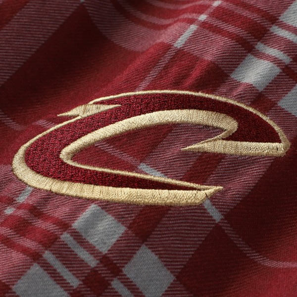 Cleveland Cavaliers Concepts Sport Maroon Regulate Long Sleeve T-Shirt & Plaid Pant Set