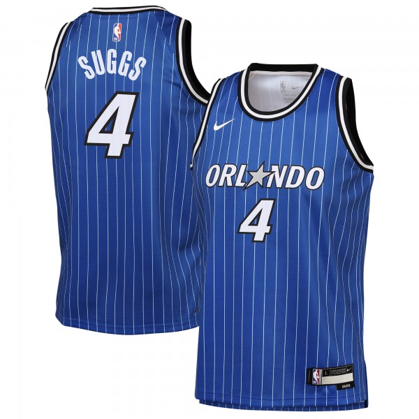 Подростковая Orlando Magic Jalen Suggs Nike Blue Swingman Jersey - Icon Edition
