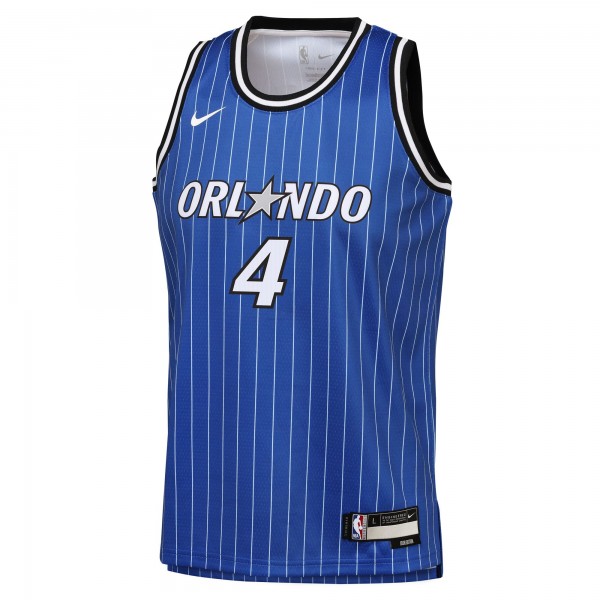 Подростковая Orlando Magic Jalen Suggs Nike Blue Swingman Jersey - Icon Edition