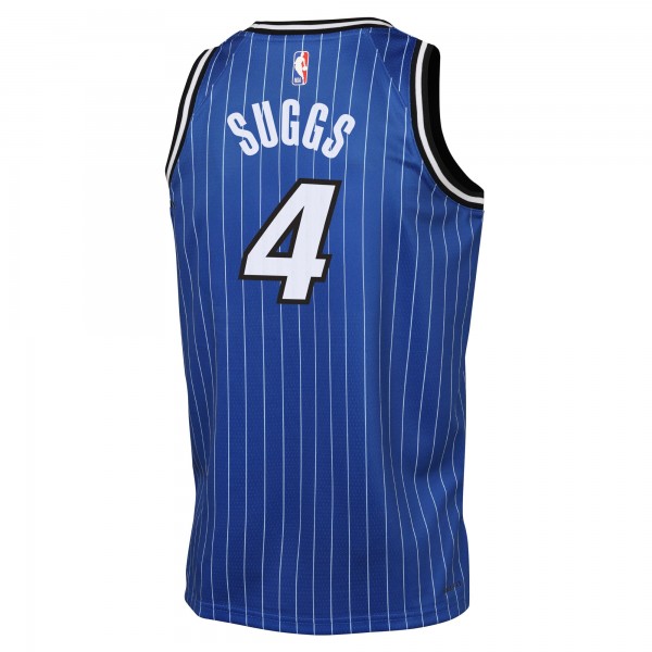 Подростковая Orlando Magic Jalen Suggs Nike Blue Swingman Jersey - Icon Edition