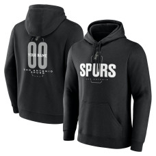 Именная толстовка San Antonio Spurs Black Center Court Name & Number