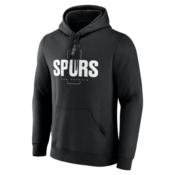 Именная толстовка San Antonio Spurs Black Center Court Name & Number