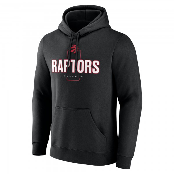 Toronto Raptors Black Center Court Name & Number Custom Hoodie