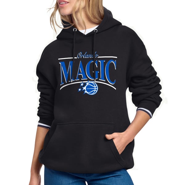 Женская толстовка Orlando Magic Starter Black Arch Stripe Fleece