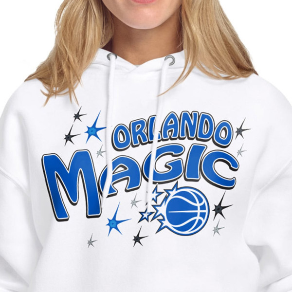 Женская толстовка Orlando Magic Starter White Fireworks Fleece