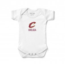 Малышам & Newborn Cleveland Cavaliers Chad & Jake White Embroidered Bodysuit