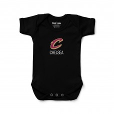 Малышам & Newborn Cleveland Cavaliers Chad & Jake Black Embroidered Bodysuit