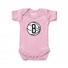 Малышам Brooklyn Nets Chad & Jake Pink Logo Bodysuit