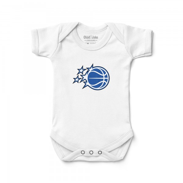 Малышам Orlando Magic Chad & Jake White Primary Logo Bodysuit