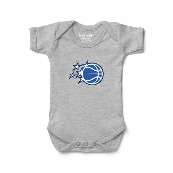 Малышам Orlando Magic Chad & Jake Heather Gray Primary Logo Bodysuit