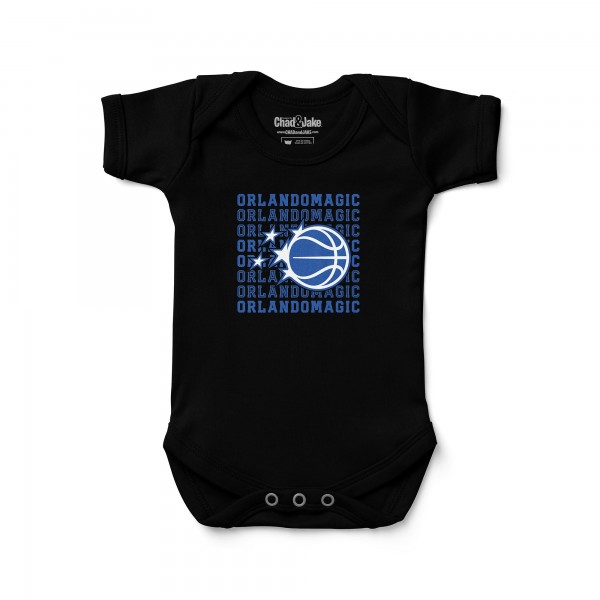 Малышам Orlando Magic Chad & Jake Black Retro Bodysuit