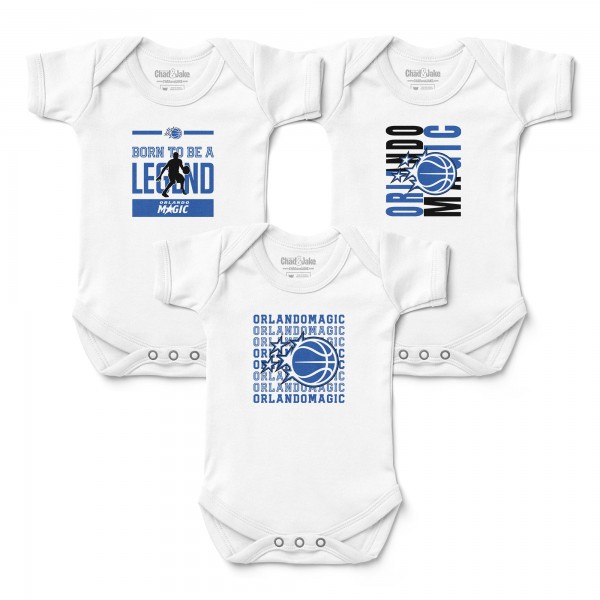 Малышам Orlando Magic Chad & Jake Three-Pack Bodysuit Set