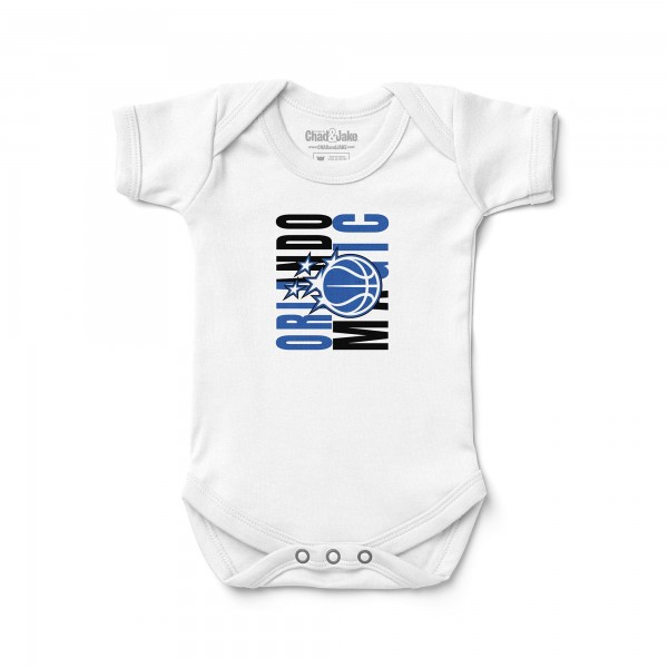 Малышам Orlando Magic Chad & Jake White Dual Graphics Bodysuit