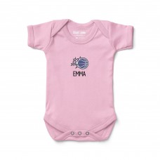 Малышам Orlando Magic Chad & Jake Pink Primary Logo Personalized Bodysuit