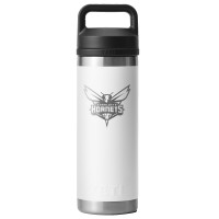 Бутылка Charlotte Hornets YETI White 18oz. Rambler Chug