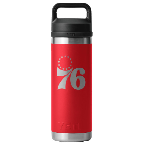 Бутылка Philadelphia 76ers YETI Red 18oz. Rambler Chug