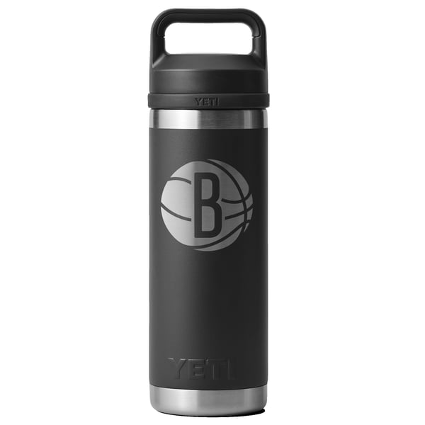 Бутылка Brooklyn Nets YETI Black 18oz. Rambler Chug