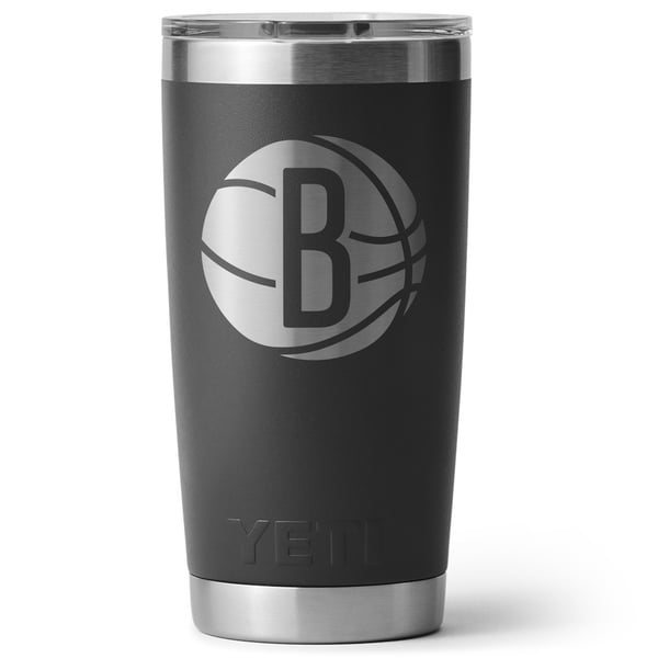 Термос YETI Brooklyn Nets 20oz. Rambler with Magslider Lid