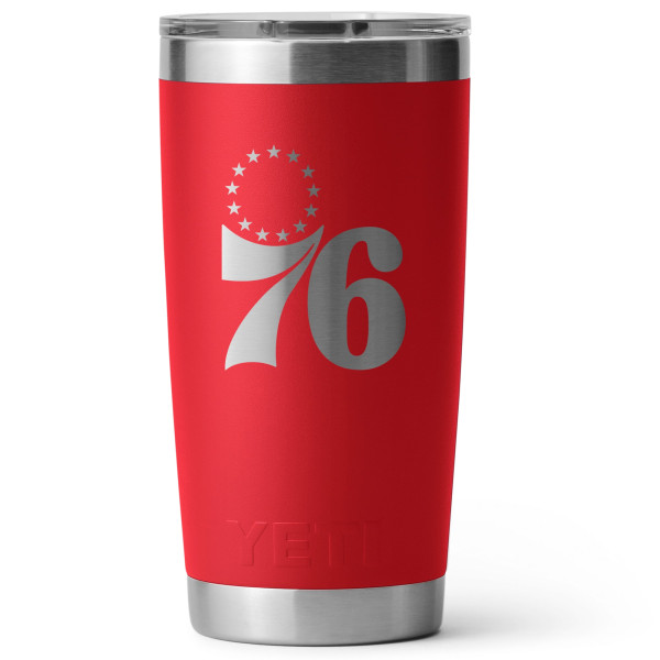 Термос Philadelphia 76ers YETI 20oz. Rambler with MagSlider Lid