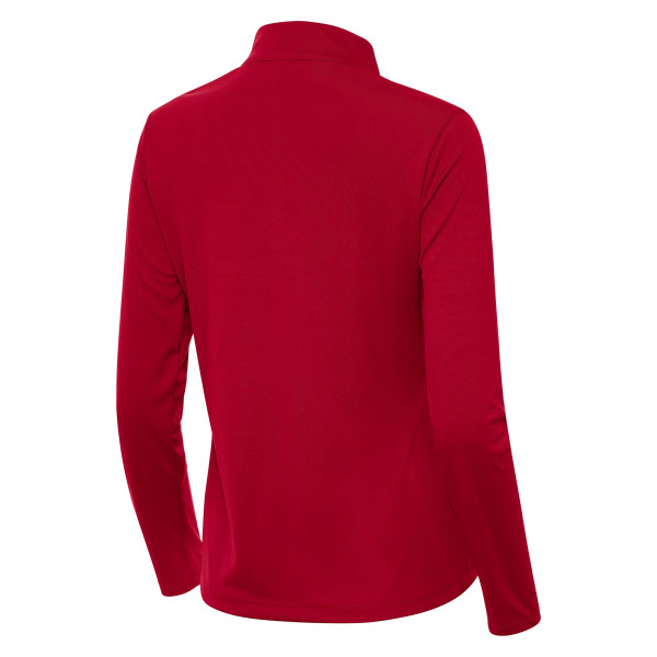 Женская Spain National Team Antigua Statement Half-Zip Pullover - Red