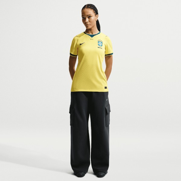 Brazil National Team Nike Wo2026 Home Stadium Replica Jersey - Yellow