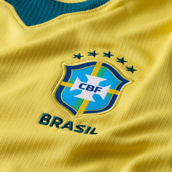 Brazil National Team Nike Wo2026 Home Stadium Replica Jersey - Yellow