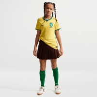 Подростковая Brazil National Team Nike 2026 Home Stadium Replica Jersey - Yellow