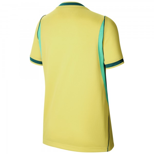 Подростковая Brazil National Team Nike 2026 Home Stadium Replica Jersey - Yellow