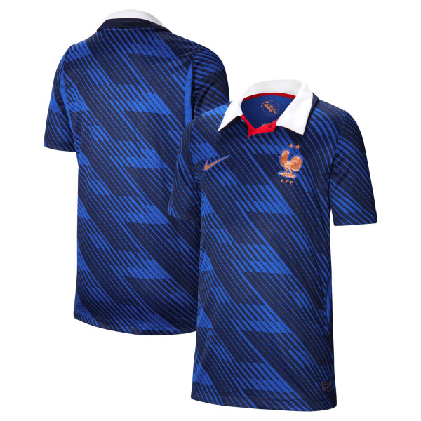 Подростковая France National Team Nike 2026 Home Stadium Replica Jersey - Blue
