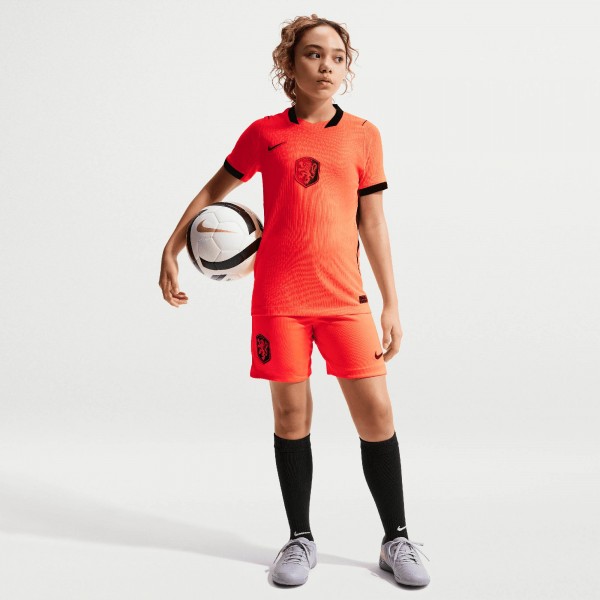 Подростковая Netherlands National Team Nike 2026 Home Match Authentic Jersey - Orange