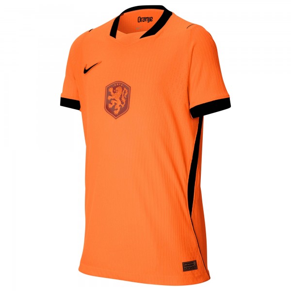 Подростковая Netherlands National Team Nike 2026 Home Match Authentic Jersey - Orange