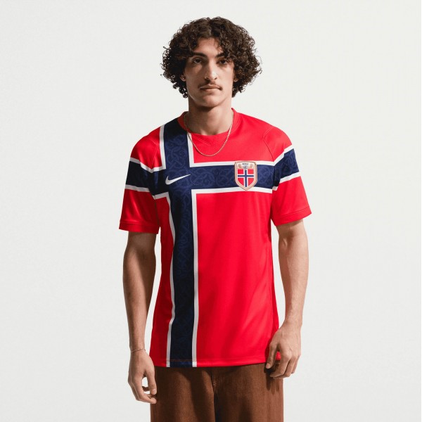Norway National Team Nike 2026 Home Stadium Replica Jersey - Red