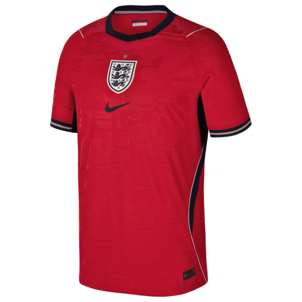 Подростковая England National Team Nike 2026 Away Match Authentic Jersey - Red