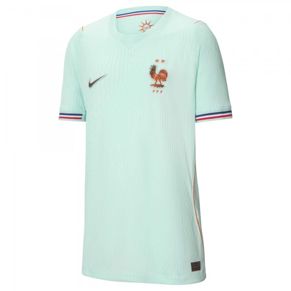 Подростковая France National Team Nike 2026 Away Match Authentic Jersey - Green